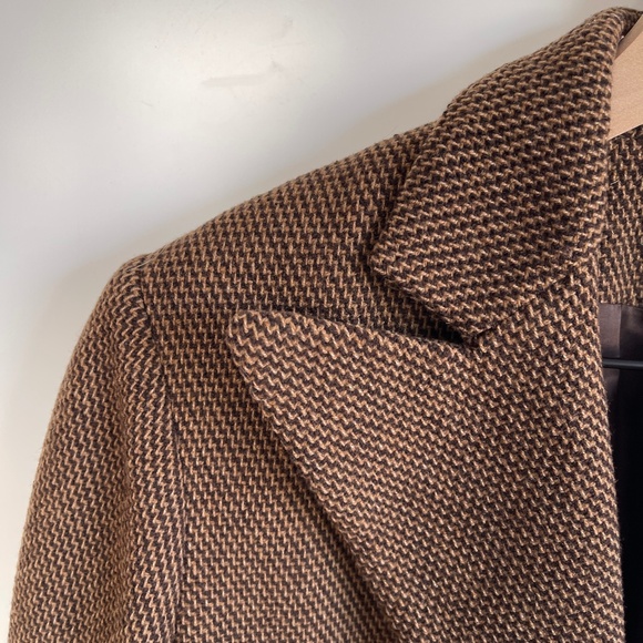 Lauren Ralph Lauren Wool One Button Blazer Coat Size 8 - Picture 3 of 7